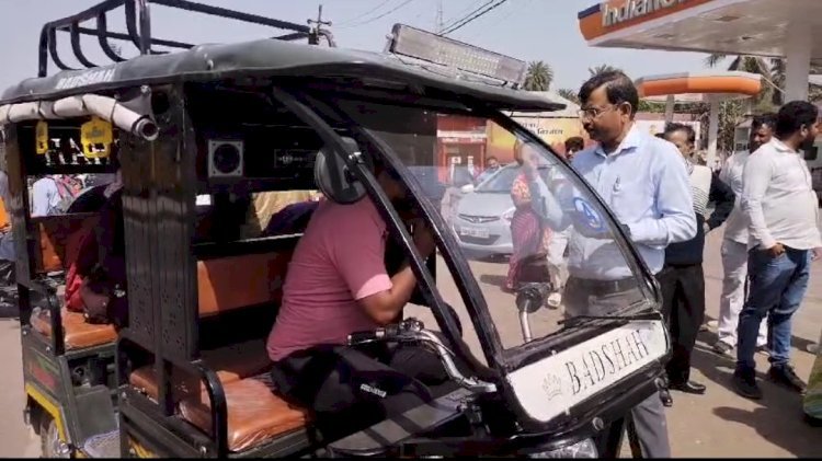 रायबरेली-एआरटीओ प्रवर्तन मनोज कुमार सिंह ने की बड़ी कार्यवाही,एक दर्जन से अधिक डग्गामार वाहन सीज