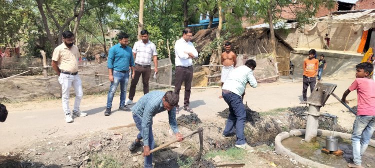 रायबरेली में डीपीआरओ ने संचारी रोग नियंत्रण अभियान के तहत किए जा रहे साफ सफाई कार्यो का किया निरीक्षण
