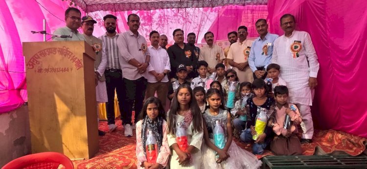 प्राथमिक विद्यालय पूरे राना नरसवा डलमऊ रायबरेली में धूमधाम से मनाया गया वार्षिकोत्सव और नवीन नामांकन मेला।।