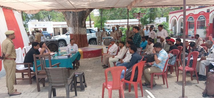 रायबरेली-डीएम और एसपी की अध्यक्षता में सम्पूर्ण समाधान दिवस का किया गया आयोजन