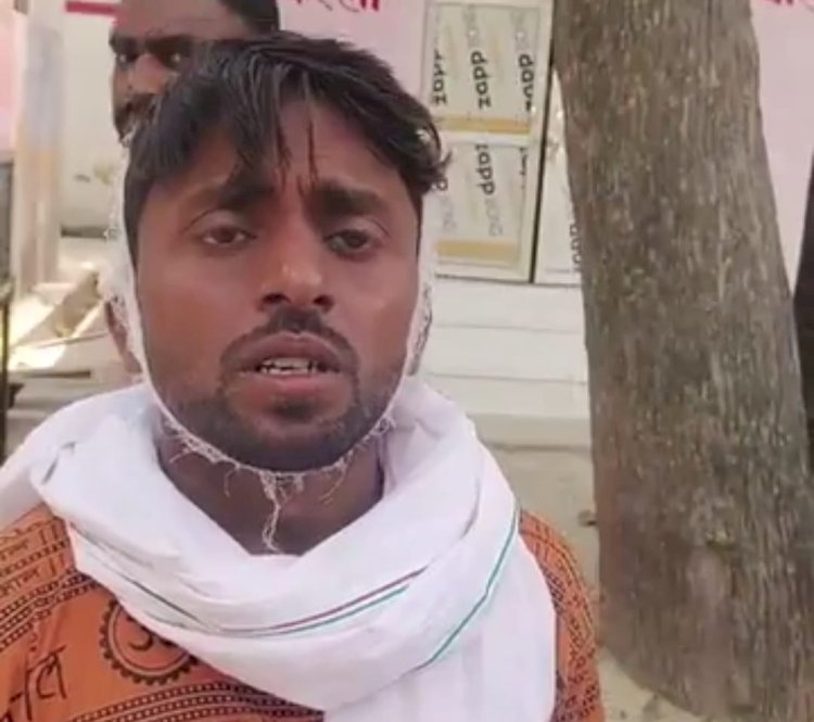 रायबरेली-जातीय गाना को लेकर तिलक समारोह में बवाल , एक घायल,, 