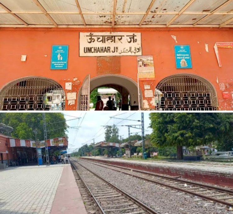 रायबरेली-डेढ़ माह बाद कानपुर ऊंचाहार ट्रैक पर दौड़ी रेलगाड़ियां,,,