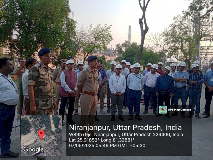 रायबरेली-एनटीपीसी ऊँचाहार में मिसाइल हमले पर मॉक ड्रिल का सफल आयोजन