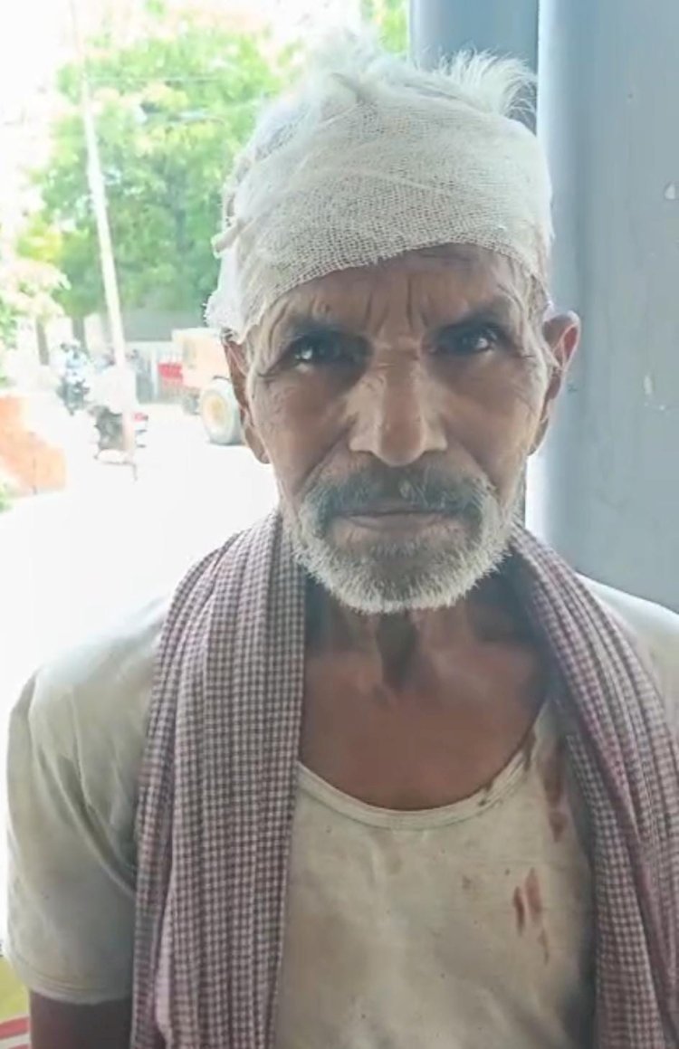 रायबरेली-खेतों की मेड़ काटने का विरोध करने पर लोहे की राड से मारकर किया घायल,,, 