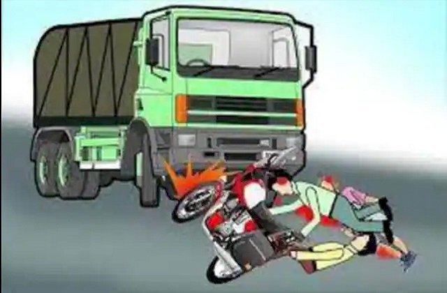 रायबरेली-ट्रक की टक्कर से बाइक सवार बुजुर्ग की मौत