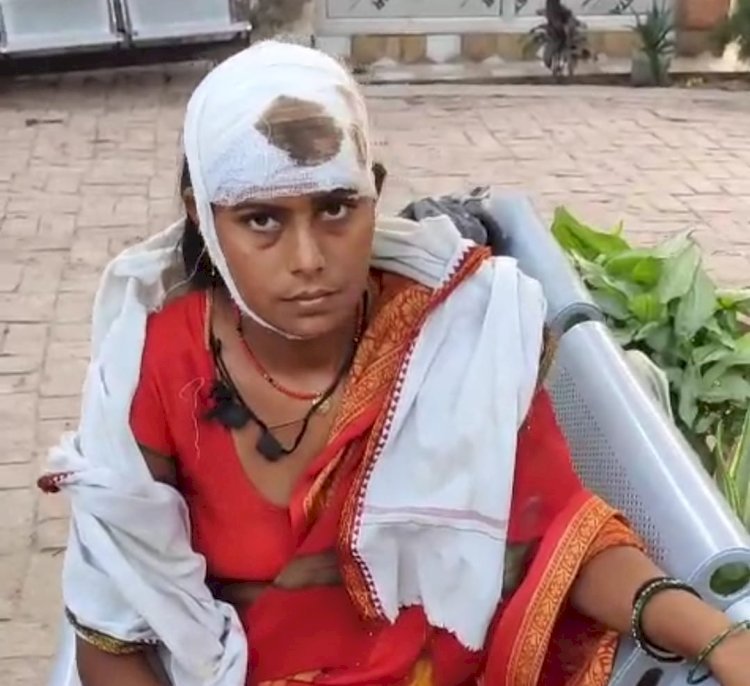 रायबरेली-किरवाहार साँवापुर नेवादा गाँव में चैंबर तोड़ने को लेकर हिंसक झड़प,,,