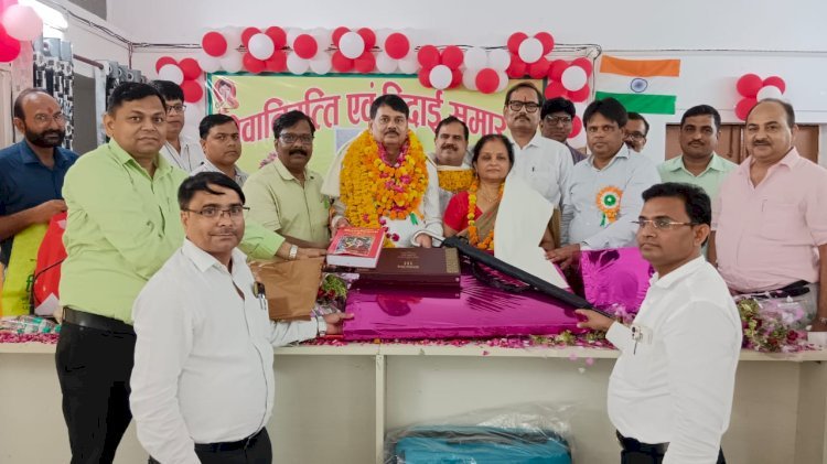रायबरेली-बीईओ बछरावां शिव सिंह हुए सेवानिवृत्त, बीएसए कार्यालय में हुआ सम्मान