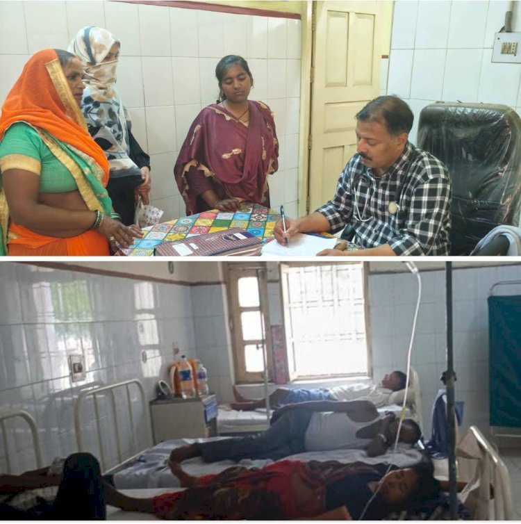 रायबरेली-भीषण गर्मी व उमस से लोग बेहाल अस्पतालों में बढ़ी मरीजों की संख्या