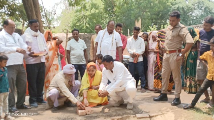 रायबरेली-एमएलसी निधि से साढ़े चौदह लाख की लागत से शहजादपुर में बनेगा नाला और सीसी रोड