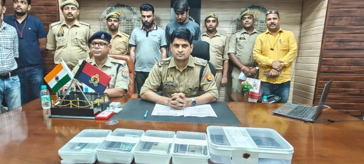रायबरेली में फ़र्ज़ी पुलिसकर्मी बनकर व्यापारी से लूट करने वाले दो शातिर लुटेरे हुए गिरफ्तार