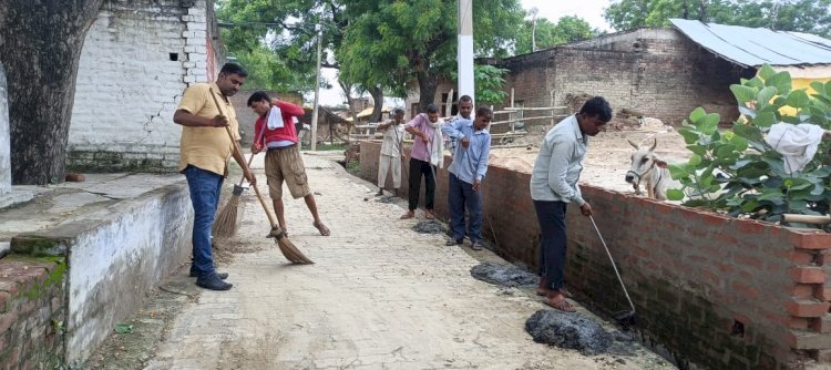 रायबरेली-सफाई कार्य कर स्वच्छता अभियान की हुई शुरुआत