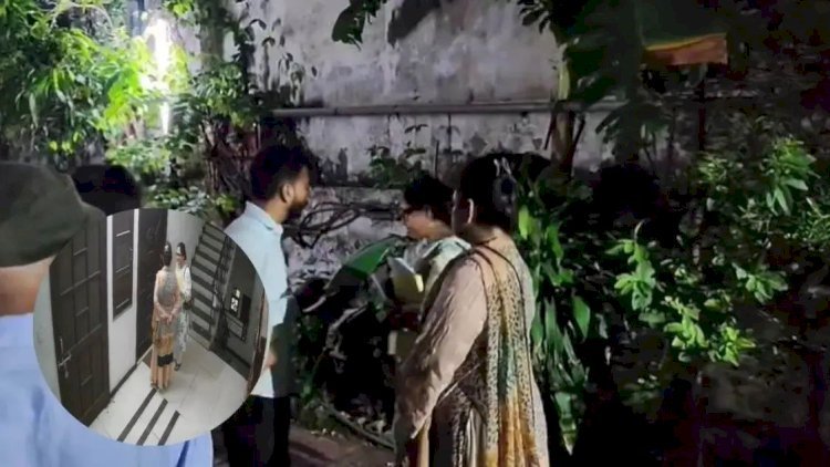 राजा भैया की पत्नी का हाई वोल्टेज ड्रामा : परिजनों ने नहीं खोला घर का गेट, तो जमकर किया हंगामा