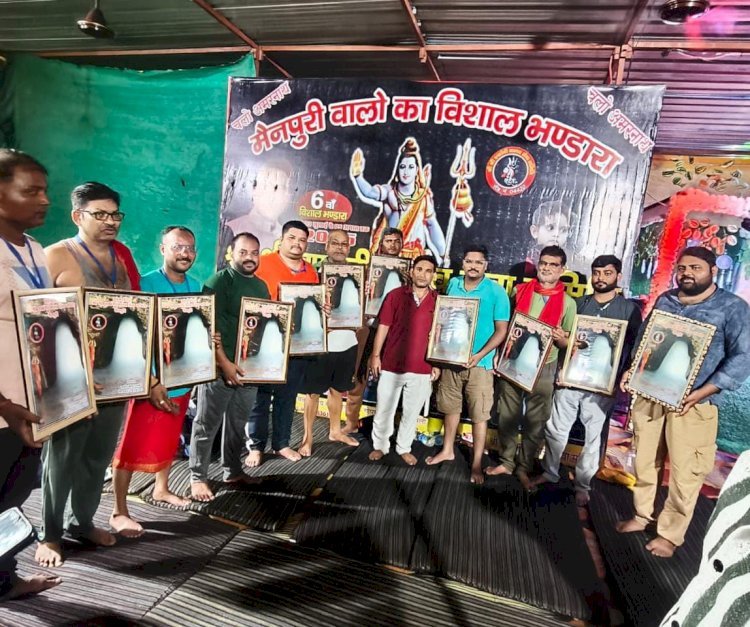 जम्मू कश्मीर में रायबरेली के शिव भक्तों का हुआ भव्य स्वागत