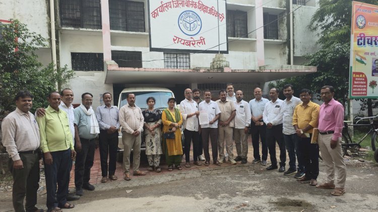 रायबरेली-गैर मान्यता प्राप्त विद्यालयों के खिलाफ जूनियर शिक्षक संघ ने खोला मोर्चा