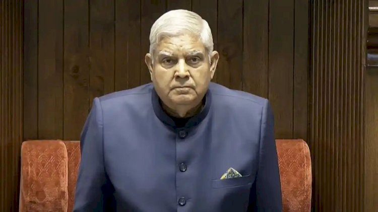 उपराष्ट्रपति जगदीप धनखड़ ने दिया इस्तीफा, राष्ट्रपति को लिखे पत्र में बताई वजह