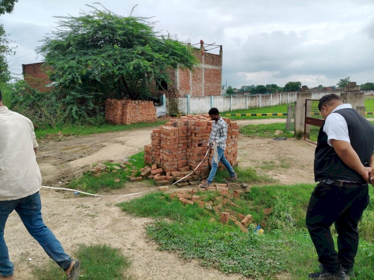 रायबरेली-बहेरवा ग्राम सभा अंबेडकर के नाम दर्ज सरकारी भूमि पर कब्जे को लेकर अधिकरियों नें किया बड़ा खेल,,,