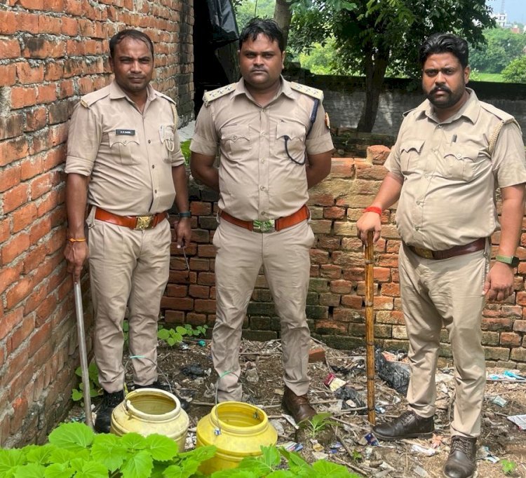 रायबरेली-अवैध शराब की रोकथाम पर विशेष प्रवर्तन अभियान जारी