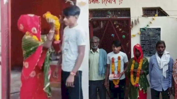 परिवार बोला नहीं, प्रेमी-प्रेमिका बोले हां. थाने से सीधा मंडप तक पहुंचा प्यार, पुलिस ने मंदिर में करवा दी शादी
