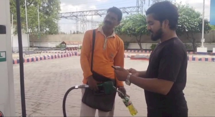 रायबरेली-नियमों की खुलेआम धज्जियाँ उड़ा रहे पेट्रोल पंप संचालक,देखिए कहा कि है तस्वीर