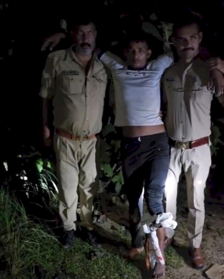 रायबरेली पुलिस ने ऑपरेशन लंगड़े के तहत एक और अपराधी को किया लंगड़ा 