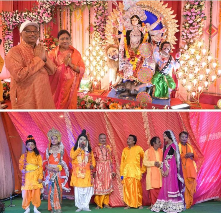 रायबरेली-आस्था से सराबोर है एनटीपीसी का दशहरा मेला,,,,,,,,,,,, 