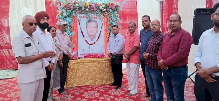 रायबरेली-पुण्यतिथि पर याद किये गये वरिष्ठ पत्रकार स्व. राधेश्याम लाल कर्ण