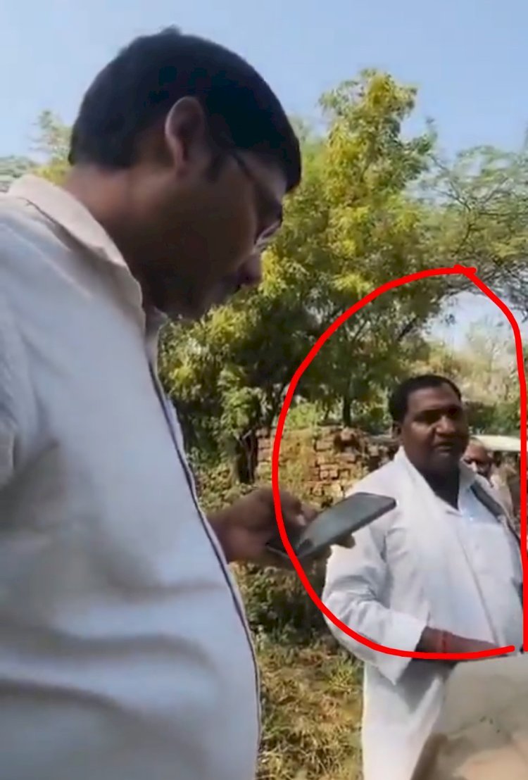 रायबरेली-धमकीबाज दलित ग्राम प्रधान का वीडियो वायरल