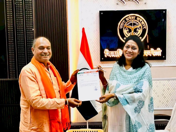 रायबरेली-नगर पंचायत अध्यक्ष पंडित ब्रजेश दत्त गौड़ ने कार्तिक पूर्णिमा मेले पर जिलाप्रशासन को किया आमंत्रित