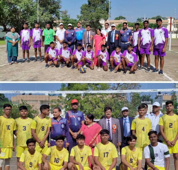 रायबरेली-चिन्मय विद्यालय में त्रिदिवसीय खेल-मिलन वालीबॉल प्रतियोगिता आज से प्रारंभ