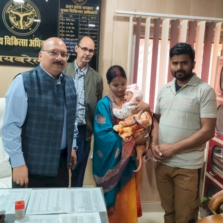 रायबरेली-न्यूरल ट्यूब डिफेक्ट से पीड़ित आकृति को मिला नया जीवन