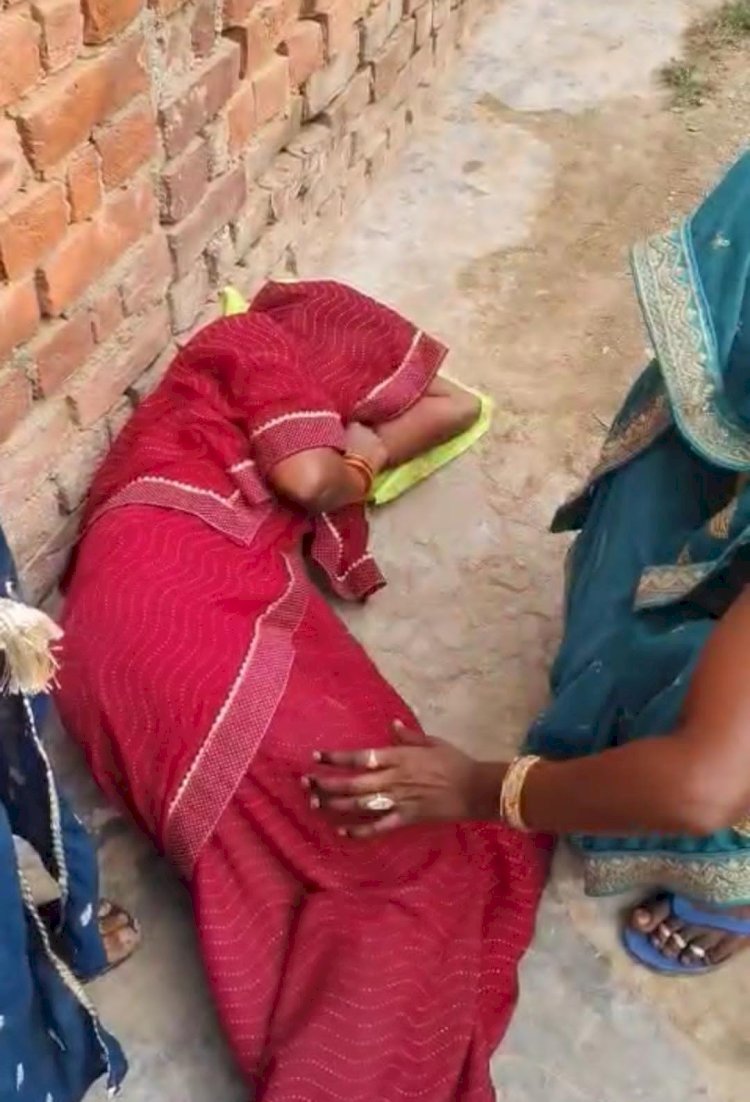 रायबरेली-एक महिला को बाइक सवार ने मारी जोरदार टक्कर हुई घायल,,, 