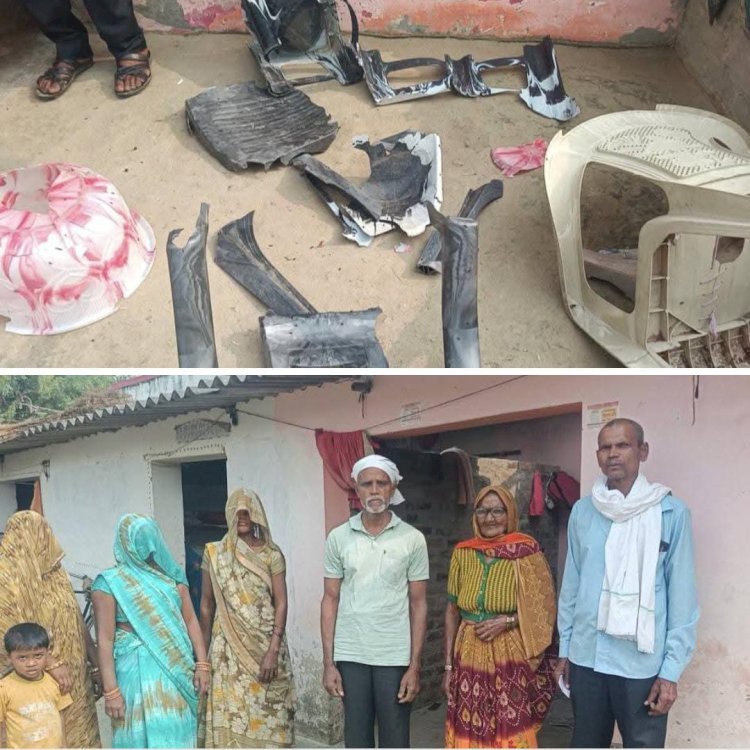 रायबरेली-पुरानी रंजिश को लेकर पड़ोसियों ने घर में घुसकर की तोड़ फोड़, की जमकर मारपीट,,, 