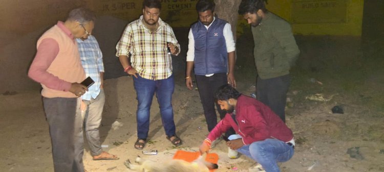 रायबरेली – भाजपा नेता अनुष्ठान सिंह जहाजी ने घायल बंदर का कराया इलाज