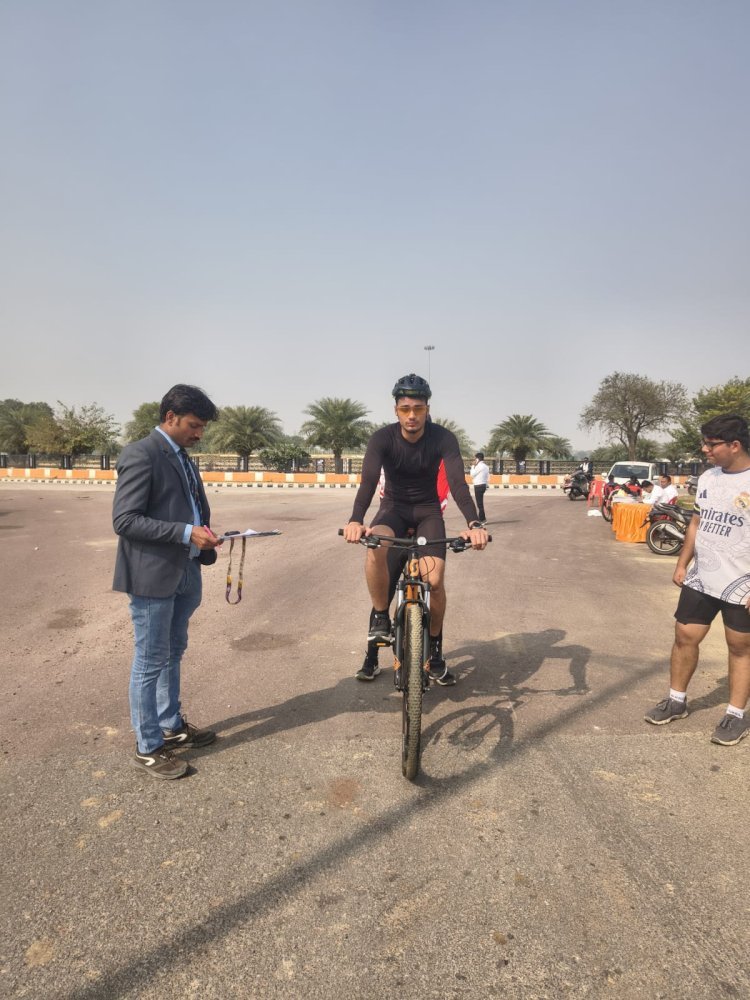 रायबरेली-ऊंचाहार के सवैया मीरा गांव निवासी ऋतुराज प्रताप सिंह,साइकिलिंग चैंपियनशिप के लिए उत्तर प्रदेश की टीम में चयन