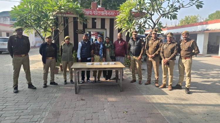 रायबरेली में लुटेरों का बावरिया गैंग चढ़ा पुलिस के हत्थे 