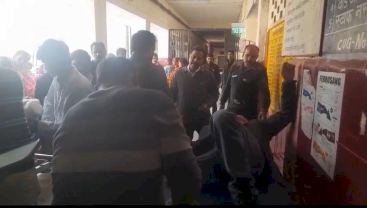 रायबरेली-सड़क हादसे में एक युवक गंभीर रूप से घायल