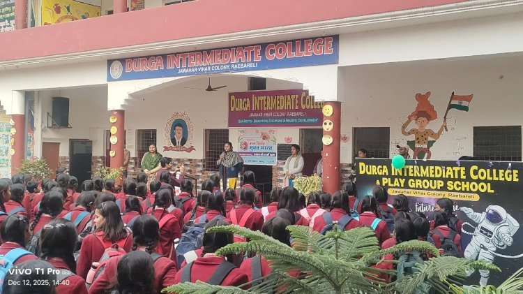 रायबरेली-बालिकाओं को बाल विवाह के बारे में किया गया जागरूक