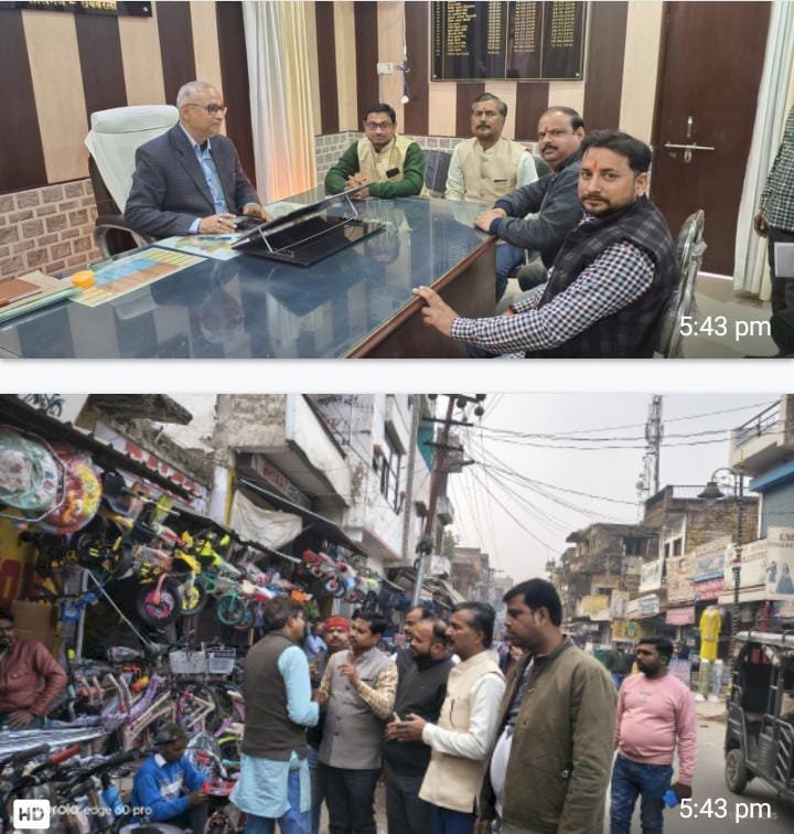 रायबरेली - व्यापारी नाली के पार लगाएं दुकान: विवेक शर्मा