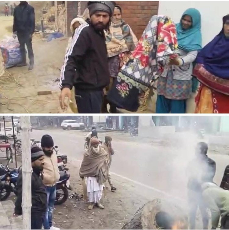 रायबरेली- खुर्रमपुर में कड़ाके की ठंड के बीच जरूरतमंदों को मिले कंबल, प्रधान प्रतिनिधि ने घर-घर जाकर बाँटी राहत