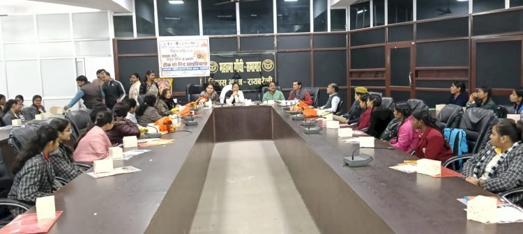 रायबरेली - मिशन शक्ति फेज-05 के तहत टॉक शो विद आडियल्स कार्यक्रम का आयोजन सम्पन्न