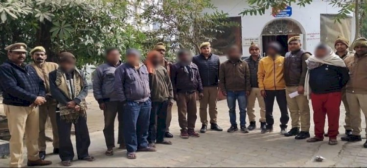 रायबरेली-ऊंचाहार पुलिस की बड़ी कार्रवाई: विभिन्न मामलों में वांछित 08 वारंटी गिरफ्तार