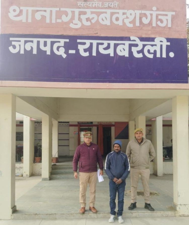 रायबरेली-नाबालिक को बहला फुसला कर भगा ले जाने वाला अभियुक्त गिरफ्तार