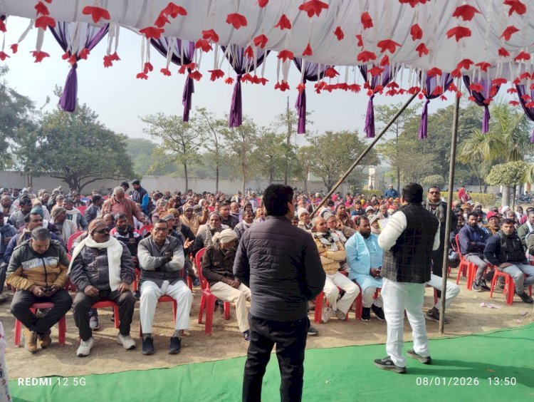 रायबरेली - कांग्रेस का बूथ स्तरीय कार्यक्रम अंबेडकर विद्यालय में संपन्न