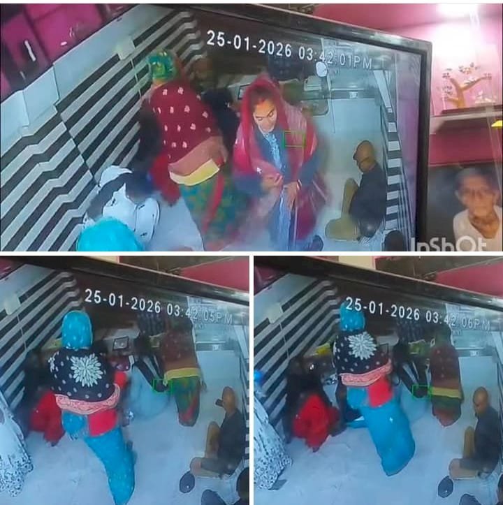 रायबरेली-चोरी की घटना सीसीटीवी में हुई कैद, पीड़ित ने प्रार्थना पत्र देकर लगाई न्याय की गुहार