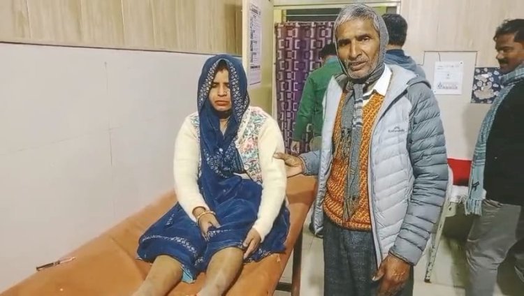 रायबरेली - गलती करने पर बच्चों को डांट- फटकार लगाकर पिटाई करना माँ को पड़ा महगा, पति व देवर ने की पिटाई