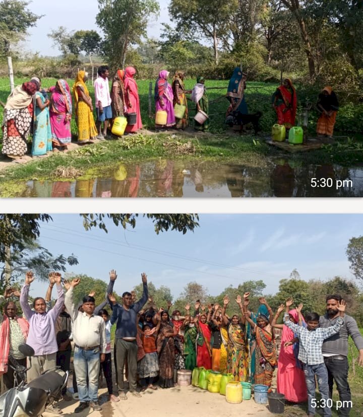 रायबरेली-नल है, पानी टंकी है, फिर भी ग्रामीण तरस रहे एक एक बूंद के लिए