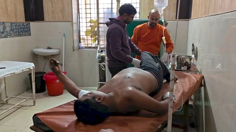 रायबरेली-कार्य करते समय दुर्घटना का शिकार हुआ स्टील कारीगर, गंभीर हालत में रेफर