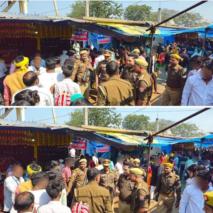 पुलिस अधीक्षक में शिवमंदिर पहुंचकर किया जलाभिषेक व पूजन अर्चन