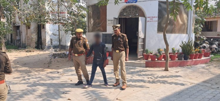 रायबरेली: ऊंचाहार पुलिस नें नाबालिग लड़की को बहला-फुसलाकर भगाने के मामले में वांछित अभियुक्त को किया गिरफ्तार,,, 