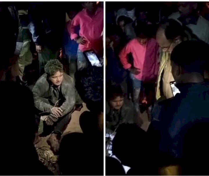 रायबरेली;पुलिस की मौजूदगी में युवक को बंधक बनाकर बैठाने का वीडियो हुआ वायरल